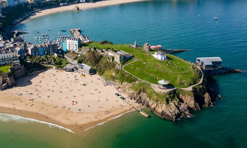 Tenby Castle Beach