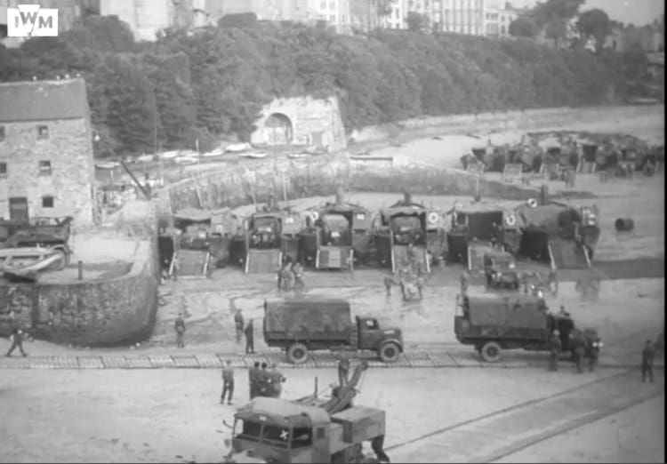 Tenby and Saundersfoot's Role in the 'D' Day landings