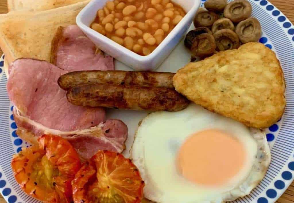 Gumfreston Guest House English Breakfast
